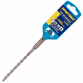 Бур SDS plus 6мм x 100мм/160мм ПРАКТИКА (033-604)