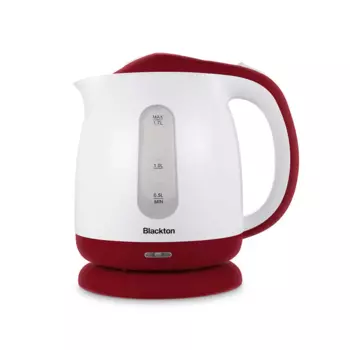 Чайник электрический Blackton Bt KT1701P 1.7л. 2.2 кВт, пластик, белый/бордовый