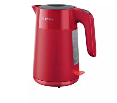 Чайник электрический Bosch TWK2M164 1.7л. 2.4 кВт, пластик, красный (TWK2M164)