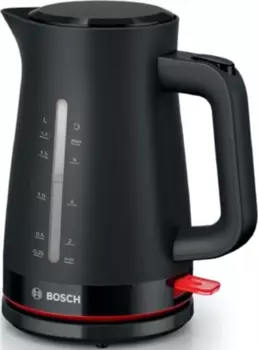 Чайник электрический Bosch TWK3M123 1.7л. 2.4 кВт, пластик, черный ( TWK3M123)