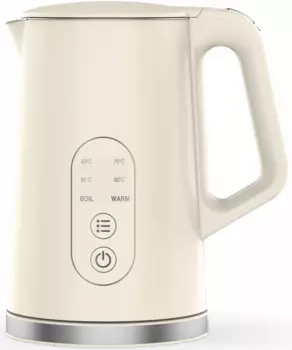 Чайник электрический Hyundai HYK-S3605 1.7л. 2.2 кВт, сталь/пластик, кремовый (HYK-S3605)