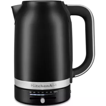 Чайник электрический KitchenAid 5KEK1701EBM 1.7л. 2.4 кВт, металл, черный матовый (5KEK1701EBM)