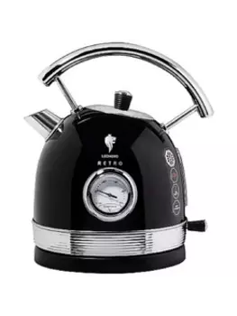 Чайник электрический LEONORD RETRO LE- 1910 1.8л. 2.2 кВт, нержавеющая сталь, черный (107480)