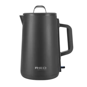 Чайник электрический Red Solution AM102 1.5л. 1.8 кВт, пластик/нержавеющая сталь, серый (AM102)
