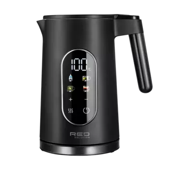 Чайник электрический Red Solution AM108D 1.7л. 2 кВт, металл/пластик, черный (AM108D)