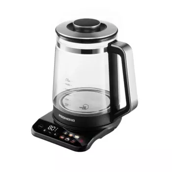 Чайник электрический REDMOND KG220 1.7л. 2.2 кВт, металл/пластик/стекло, черный ( KG220)