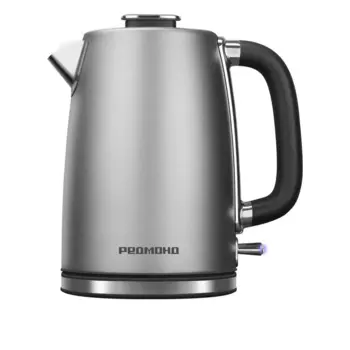 Чайник электрический REDMOND KM240 1.7л. 2.2 кВт, нержавеющая сталь/пластик, серый ( KM240)