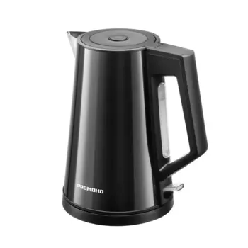 Чайник электрический REDMOND KM244 1.7л. 2.2 кВт, пластик/нержавеющая сталь, черный (KM244)