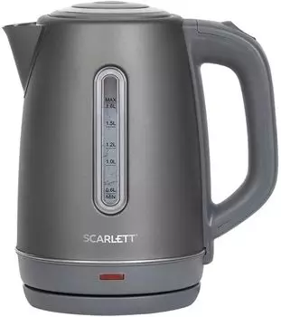 Чайник электрический Scarlett SC-EK21S42 1.8л. 1.8 кВт, пластик, серый ( SC-EK21S42)