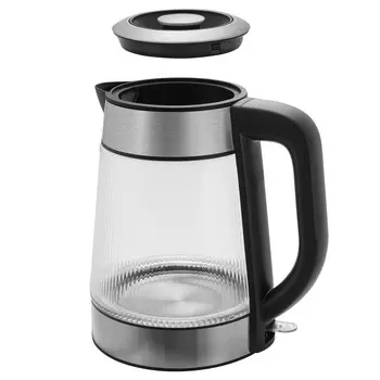 Чайник электрический VITEK VT-8825 1.8л. 2.2 кВт, стекло/пластик, сталь (VT-8825)