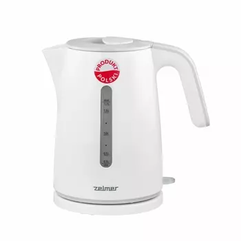 Чайник электрический Zelmer ZCK7621S 1.7л. 2 кВт, пластик, белый (ZCK7621S)