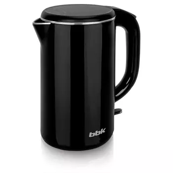 Чайник BBK EK1811 1.7л. 2.2 кВт, нержавеющая сталь/пластик, черный