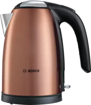 Чайник Bosch TWK7809 1.7л. 2200Вт, закрытая спираль, металл, медный