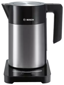 Чайник электрический Bosch TWK 7203 1.8л. 2.2 кВт, металл, черный (TWK7203)