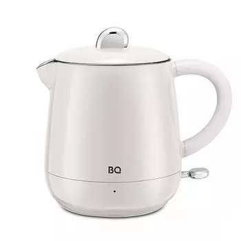 Чайник электрический BQ KT1717P 0.6л. 800 Вт, пластик/металл, белый