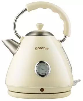 Чайник Gorenje K17CLI 1.7л. 1850Вт, закрытая спираль, сталь, бежевый (K17CLI )