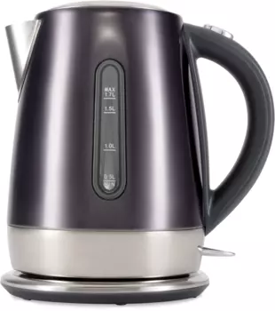 Чайник электрический Hyundai HYK-S7777 1.7л. 2.2 кВт, металл, графит (HYK-S7777)