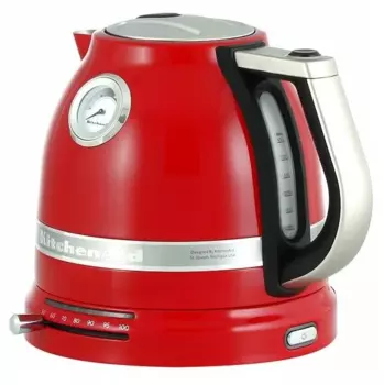Чайник электрический KitchenAid Classic 5KEK1522EER 1.5л. 2.4 кВт, нержавеющая сталь, красный (5KEK1522EER)
