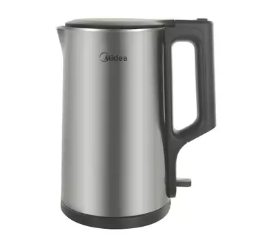 Чайник Midea MK-8064 1.7л. 2200Вт, закрытая спираль, нержавеющая сталь, серебристый (MK-8064)
