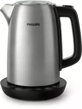 Чайник электрический PHILIPS Avance Collection HD9359 1.7л. 2.2 кВт, нержавеющая сталь, серебристый (HD9359/90)