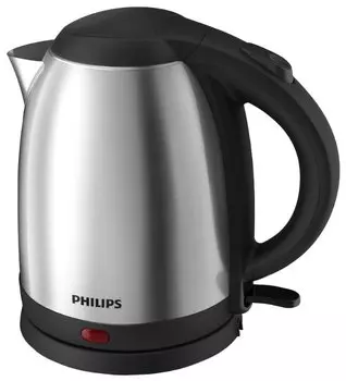 Чайник PHILIPS Daily Collection HD9306 1.5л. 1800Вт, закрытая спираль, нержавеющая сталь, серебристый (HD9306/02)