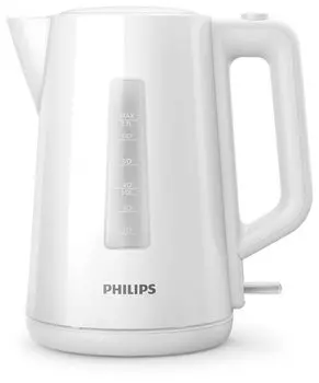 Чайник электрический PHILIPS HD9318 1.7л. 2.2 кВт, пластик, белый (HD9318/00)