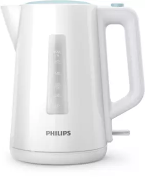 Чайник PHILIPS Series 3000 HD9318/70 1.7л. 2200Вт, скрытый нагревательный элемент, пластик, белый (HD9318/70)
