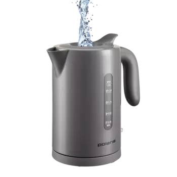 Чайник электрический POLARIS Water Way Pro PWK 1220C 1.2л. 2.2 кВт, пластик, серый (PWK 1220C)