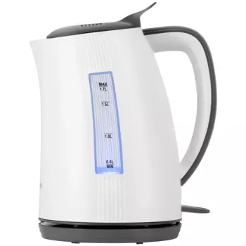 Чайник электрический POLARIS Water Way Pro PWK 1708C 1.7л. 2.2 кВт, пластик, белый/серый (PWK 1708C)
