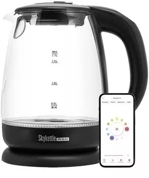 Чайник Red Solution SkyKettle RK-G210S 1.7л. 2.2 кВт, стекло/пластик, черный ( RK-G210S)