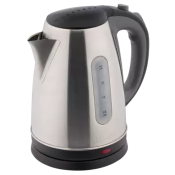 Чайник Scarlett SC-EK21S97 2л. 2200Вт, закрытая спираль, нержавеющая сталь, серебристый/черный