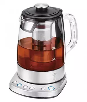 Чайник SLS KET 02 1.5л. 2200Вт, металл/стекло, серебристый (SLS-KET-02WFSI)