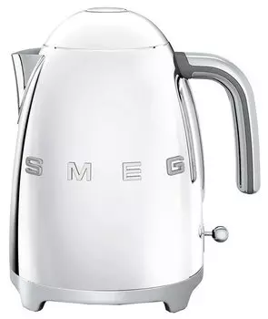 Чайник SMEG KLF03WHMEU 1.7л. 2400Вт, нержавеющая сталь, серебристый (KLF03WHMEU)
