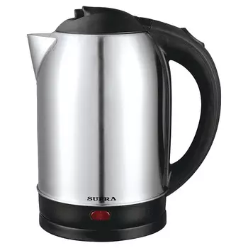 Чайник электрический SUPRA KES-1821 1.8л. 1.5 кВт, нержавеющая сталь/пластик, серебристый/черный