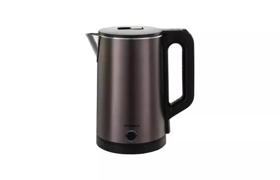 Чайник электрический SUPRA KES-1826 1.8л. 1.5 кВт, нержавеющая сталь/пластик, коричневый