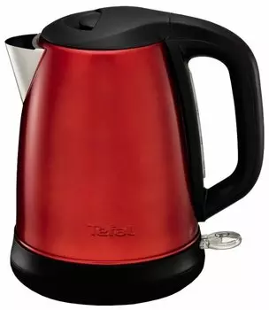 Чайник электрический Tefal KI270530 1.7л. 2.4 кВт, металл, красный (KI270530)