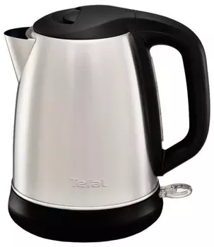 Чайник электрический Tefal KI 270D Confidence 1.7л. 2.4 кВт, металл/стекло, серебристый (7211002374)
