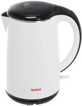 Чайник электрический Tefal KO 2601 Safe to touch 1.7л. 2.15 кВт, сталь/пластик, белый/черный (7211002463)