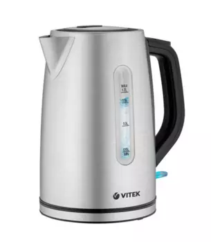 Чайник электрический VITEK VT-1144 1.7л. 2.2 кВт, нержавеющая сталь, серебристый (VT-1144)