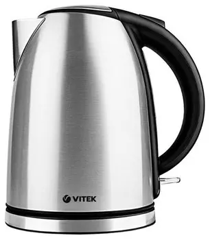 Чайник VITEK VT-1169 1.8л. 2200Вт, закрытая спираль, металл, серебристый