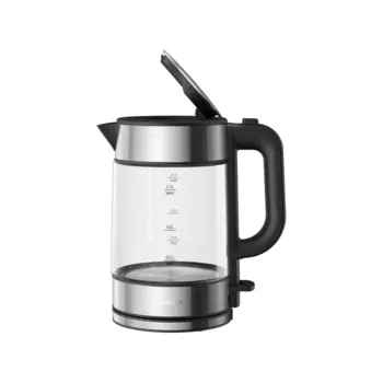 Чайник электрический Xiaomi Electric Glass Kettle 1.7л. 2.2 кВт, металл/стекло, серебристый (BHR7490RU)