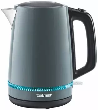 Чайник электрический Zelmer ZCK7921G 1.7л. 1.7 кВт, металл, зеленый (71505025P)