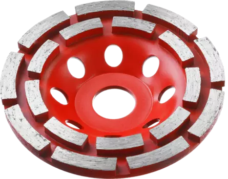 Чашка алмазная шлифовальная Зубр МАСТЕР ⌀115мм x 5мм x22.2мм, 1шт., бетон, гранит, камень (33376-115)