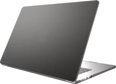 Чехол для ноутбука 13.6" SwitchEasy Nude Protective Case, пластик, черный (SMB136012TB22)