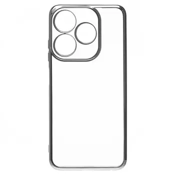 Чехол Activ Pilot для смартфона TECNO Spark 10 4G, силикон, серебистый (218354)