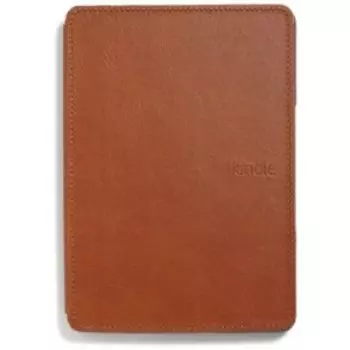 Чехол Amazon Leather Cover оригинал для Amazon Kindle, искусственная кожа, коричневый (13168)