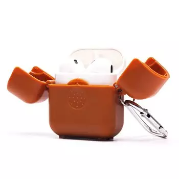 Чехол AP013 для Apple AirPods/AirPods 2, коричневый (212474)