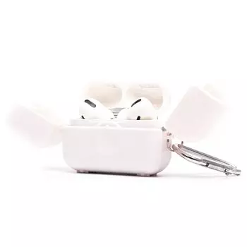 Чехол AP013 для Apple AirPods Pro, белый (212487)
