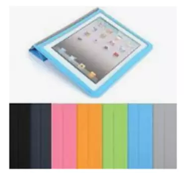 Чехол CaseCover Stand HW-0111016 для планшета Apple iPad 2/3, искусственная кожа, розовый (13197)