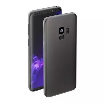 Чехол Deppa Case Silk для смартфона Samsung Galaxy S9, серый металлик (89008)